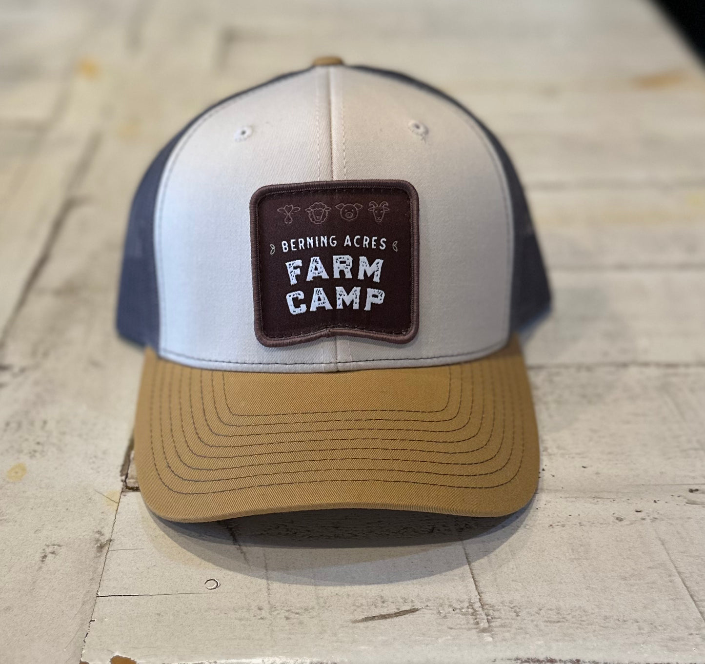 Berning Acres FARM CAMP branded hat