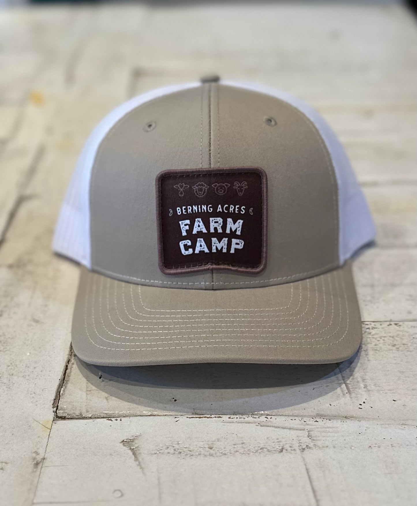 Berning Acres FARM CAMP branded hat
