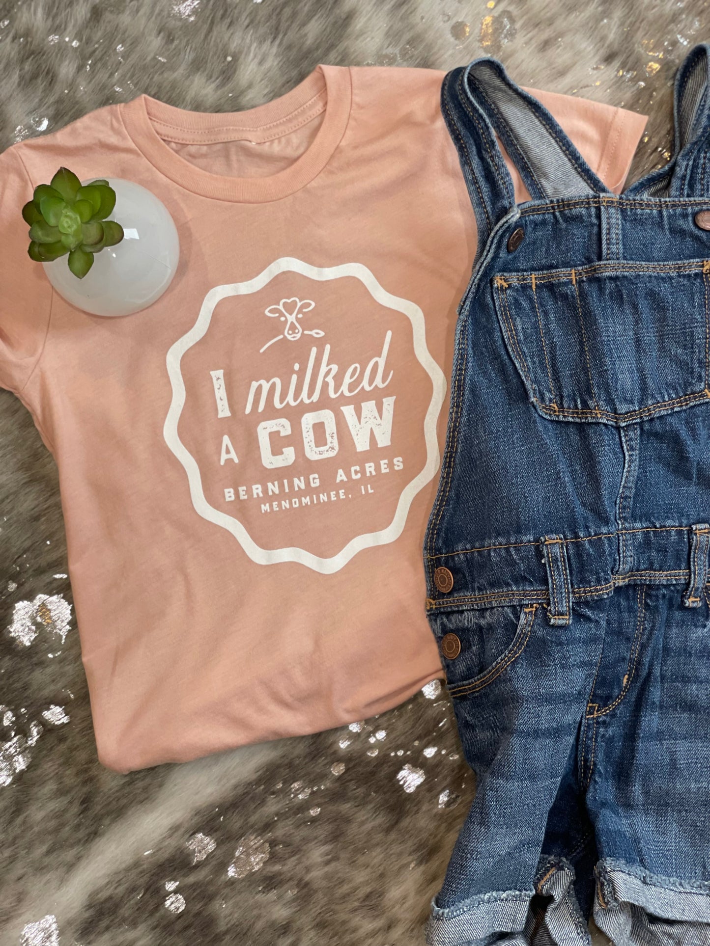 Milked a Cow tee